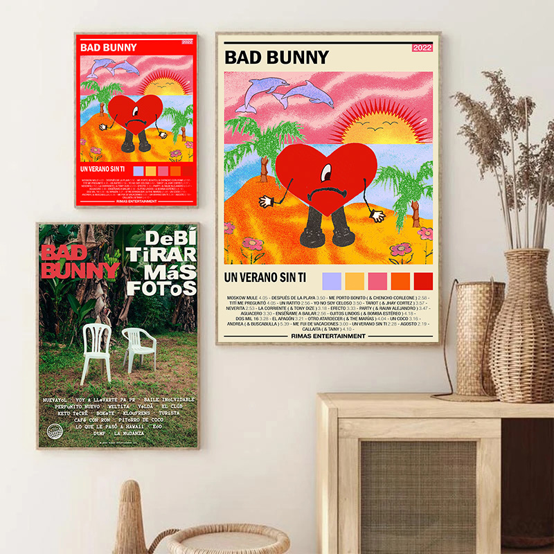 Home Decor Essentials - Poster con Copertina dell'Album di Bad