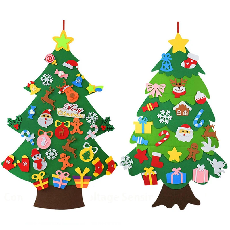 Home Decor Xmas Tree - Bambini fai da te feltro albero