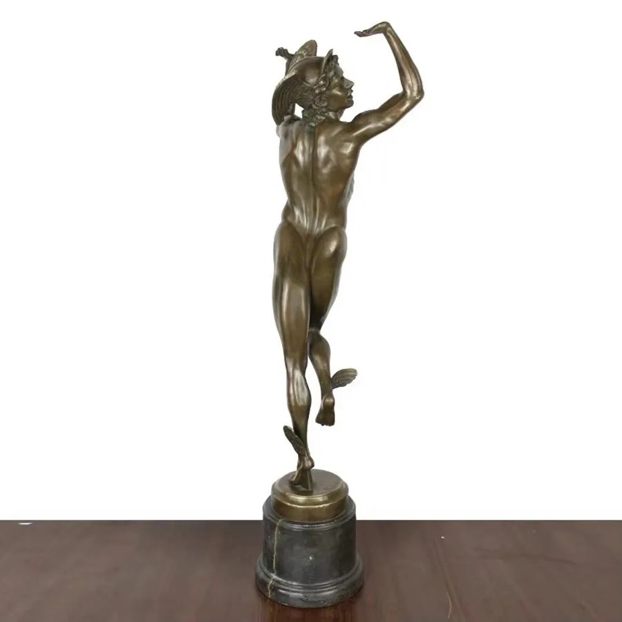 Statua in Rame di Ermete Greco - Home Decor Hermes recensione e prezzo