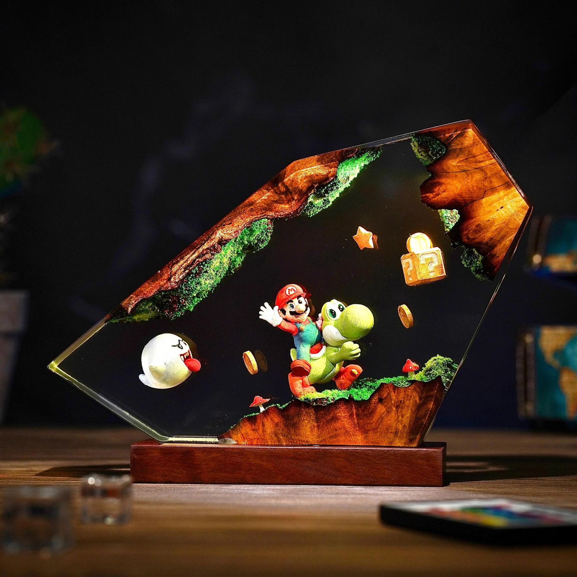 Lampada da Tavolo in Resina, L - Home Decor Furniture recensione e prezzo