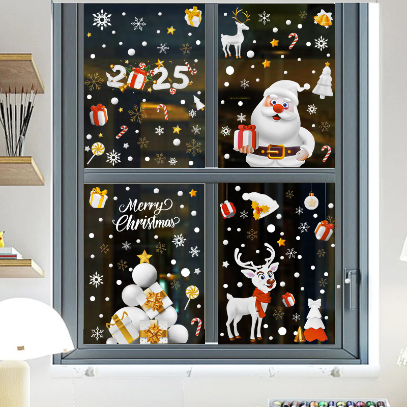 Adesivi Natalizi Statici per V - Home Decor Xmas Tree recensione e prezzo