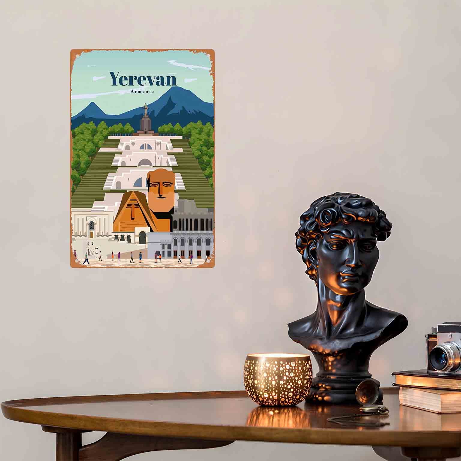 Insegna da parete in metallo 2 - Home Decor Yerevan recensione e prezzo