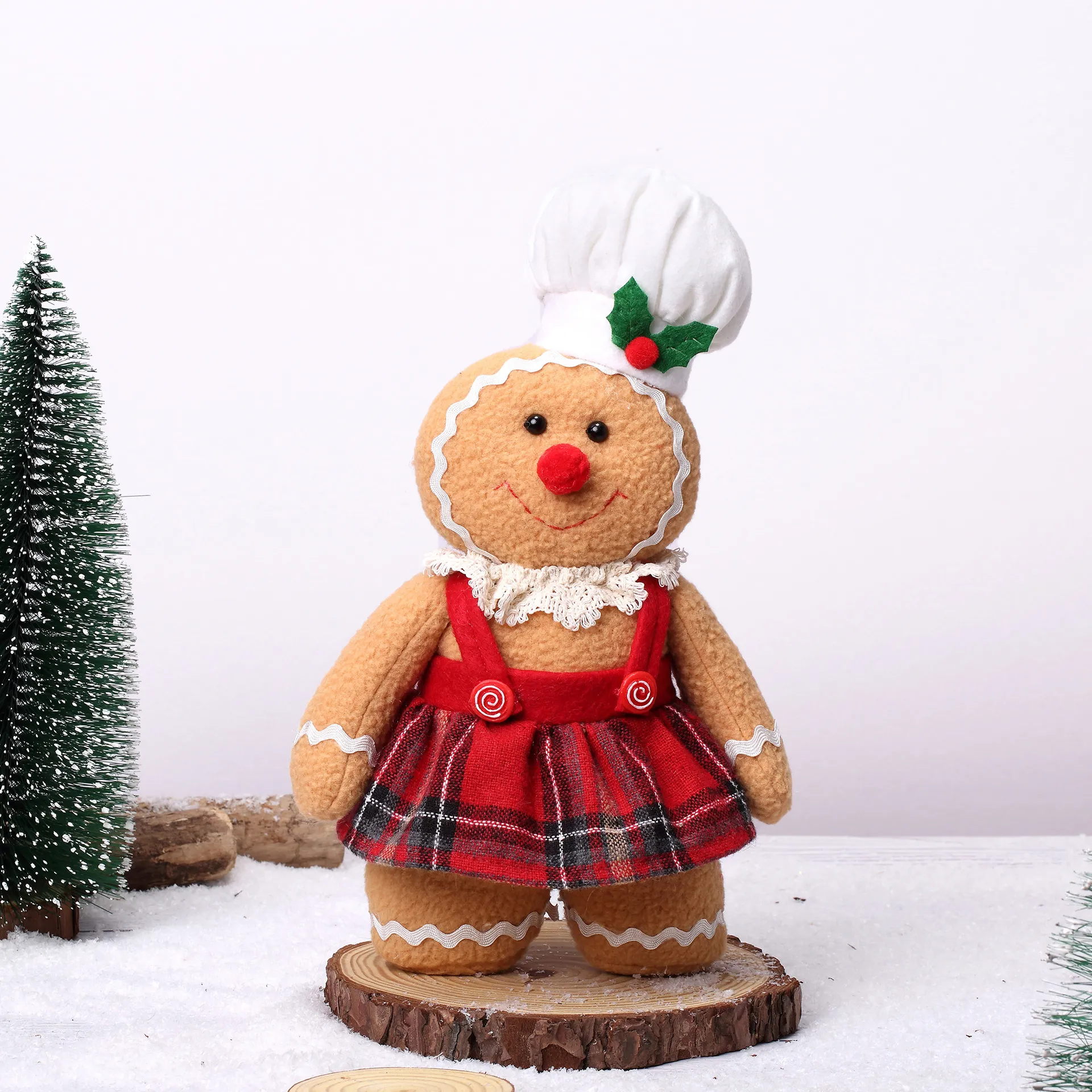 Grande Pupazzo di Pan di Zenze - Home Decor Xmas Tree recensione e prezzo