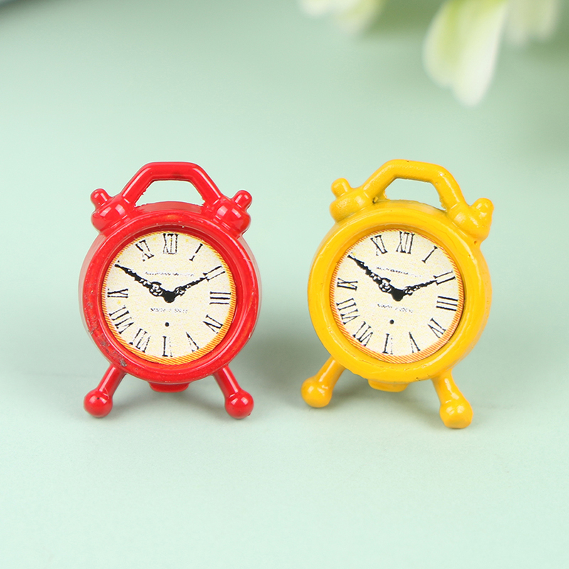 1PC scala 1:12 sveglia bambola - Home Decor Furniture recensione e prezzo