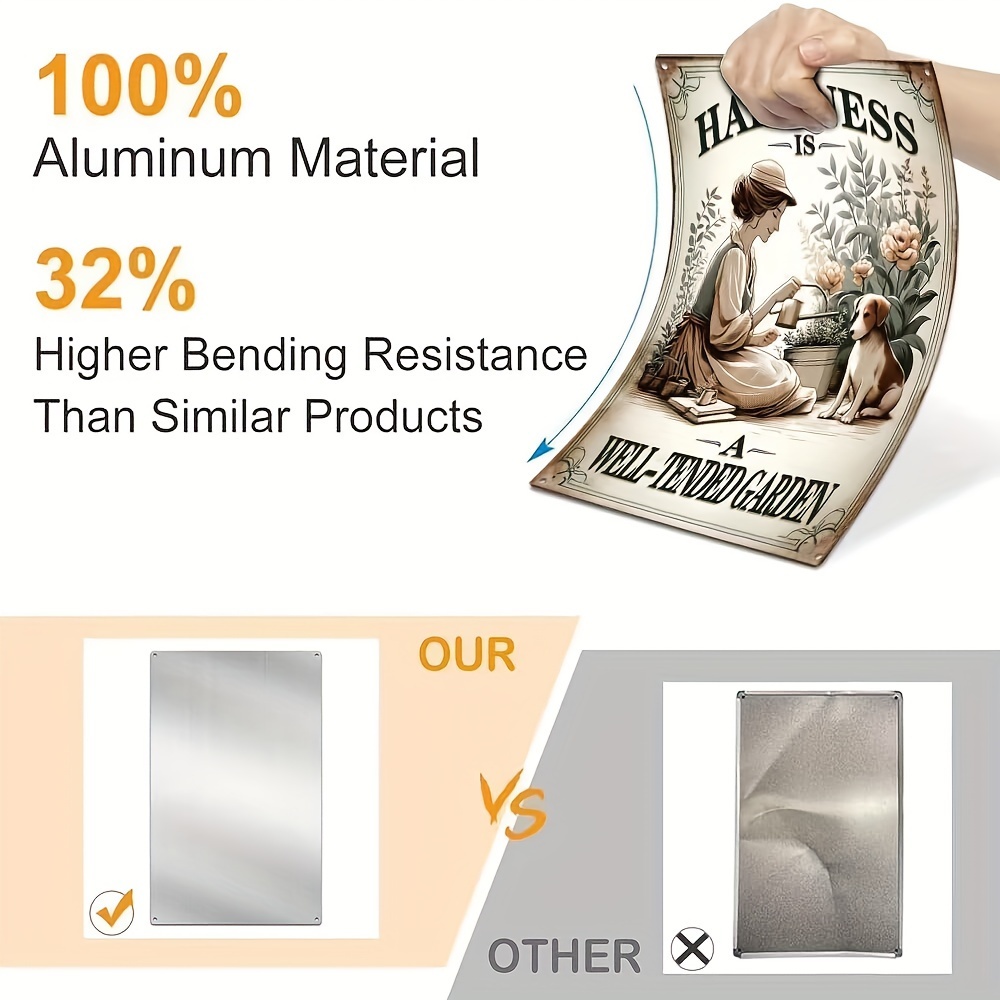 Insegna in metallo e alluminio - Home Decor Logo Design recensione e prezzo