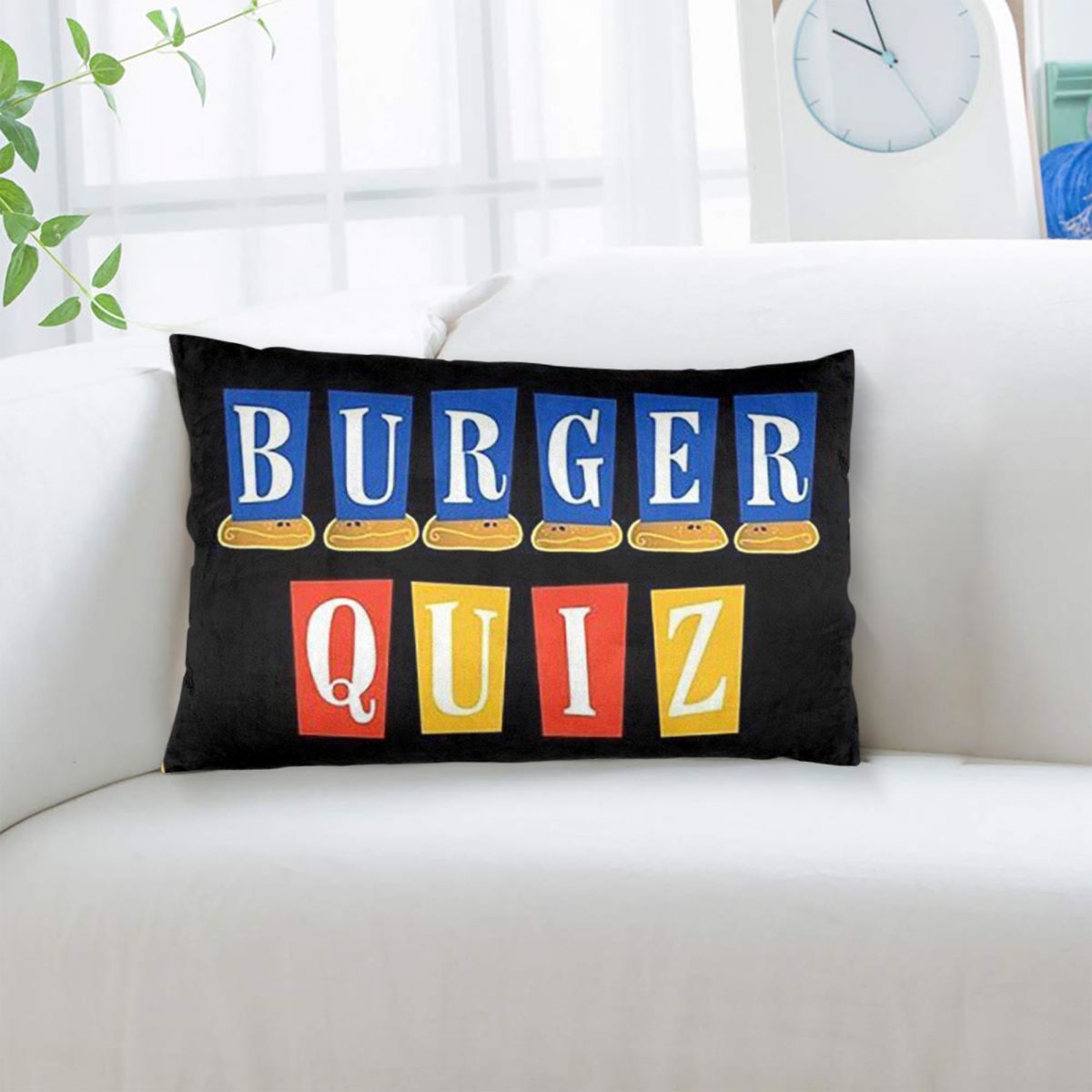Burger Quiz Nuovo Logo Fodera  - Home Decor Quiz recensione e prezzo