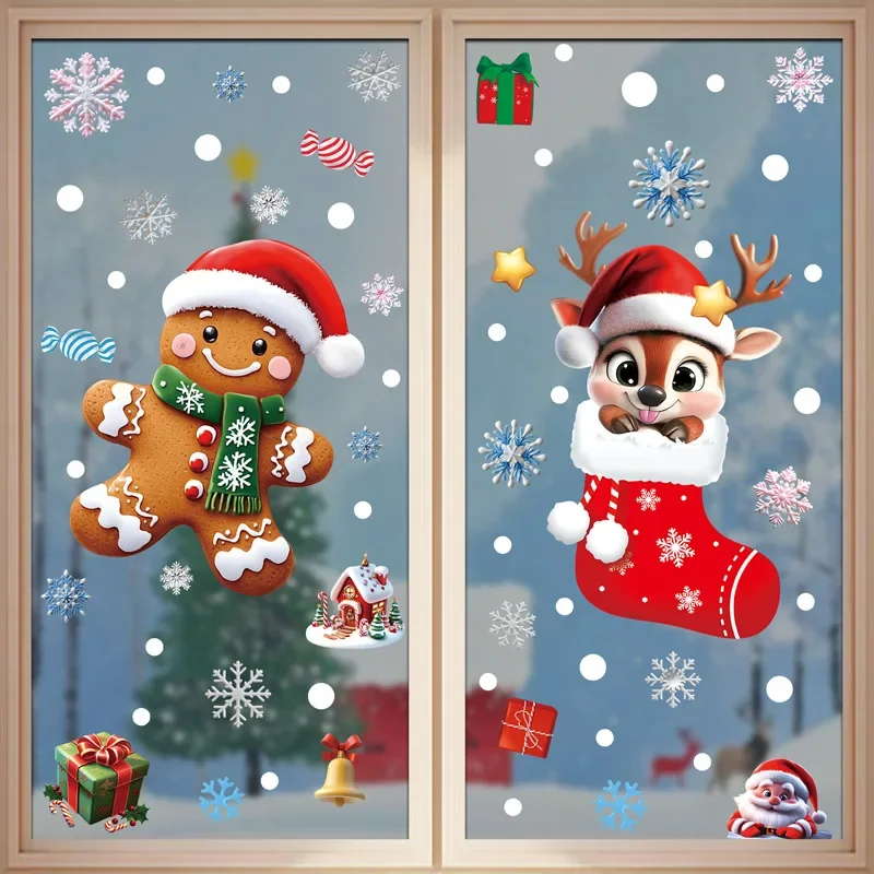 Adesivi natalizi festivi in ve - Home Decor Xmas Tree recensione e prezzo