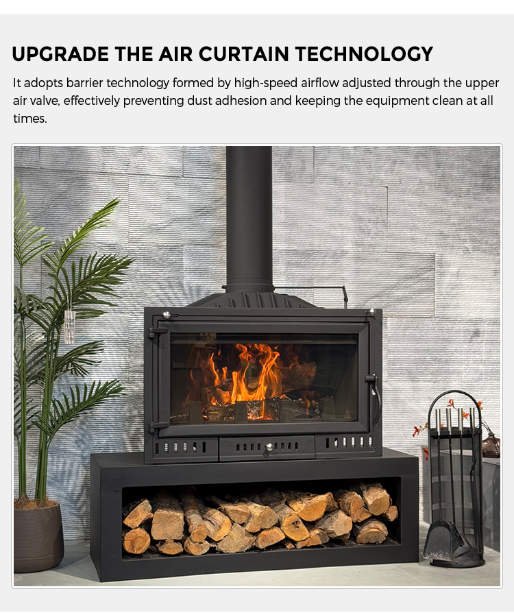 Caminetto a legna incassato pe - Home Decor Furniture recensione e prezzo