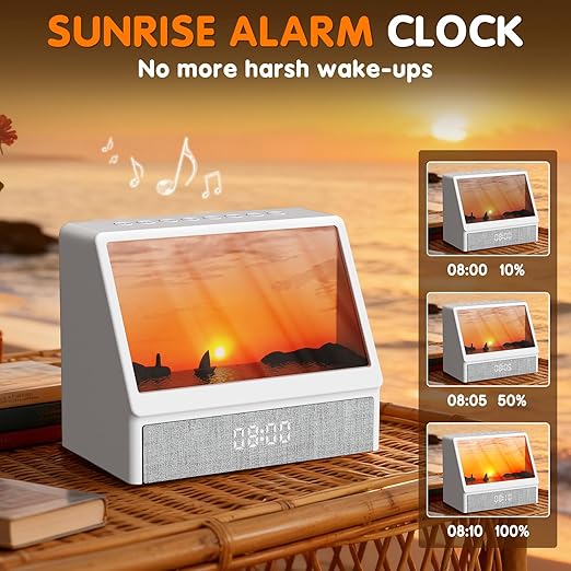 Sveglia con Simulazione Alba e - Vintage Alarm Clock recensione e prezzo