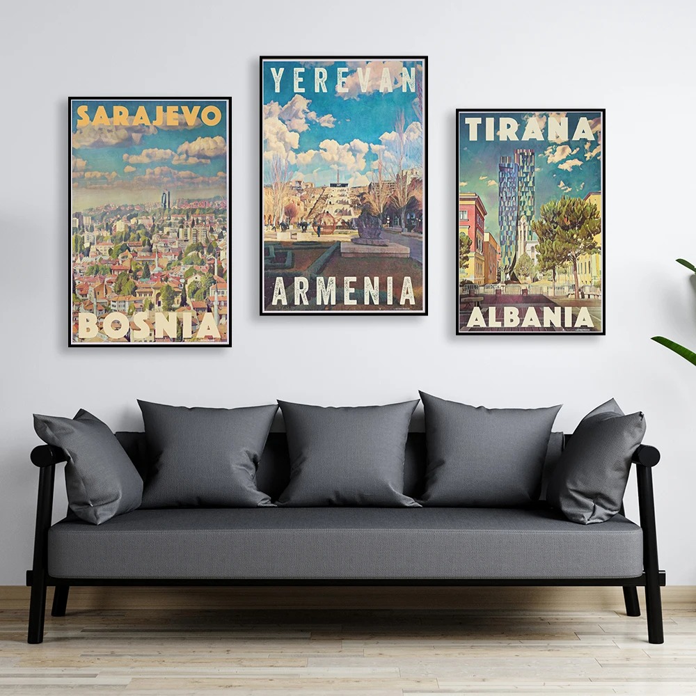 Armenia Travel Vintage Yerevan - Home Decor Yerevan recensione e prezzo