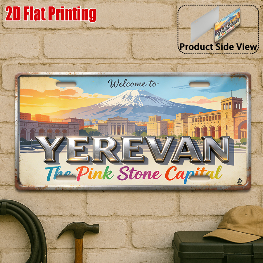 Targa in Metallo Retrò 2D Piat - Home Decor Yerevan recensione e prezzo