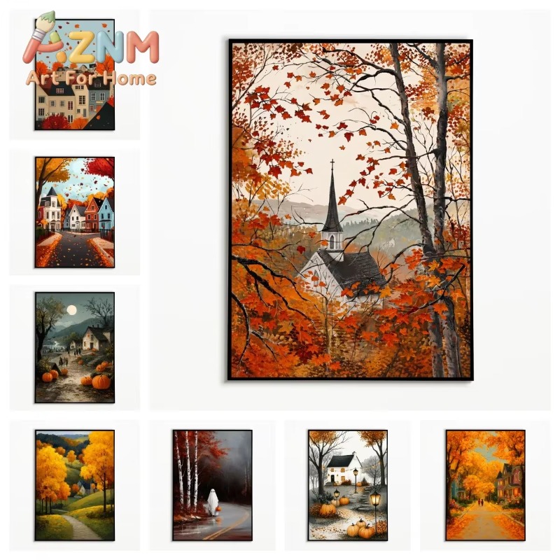 1PC Arte Murale Vintage Autunn - Home Decor Vintage recensione e prezzo