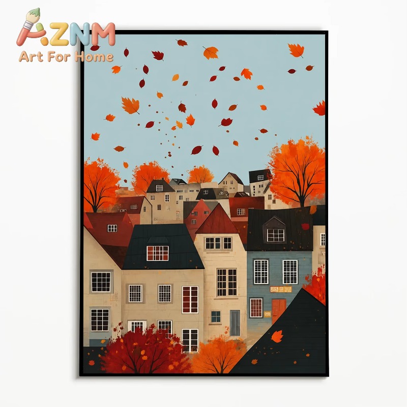 1PC Arte Murale Vintage Autunn - Home Decor Vintage recensione e prezzo